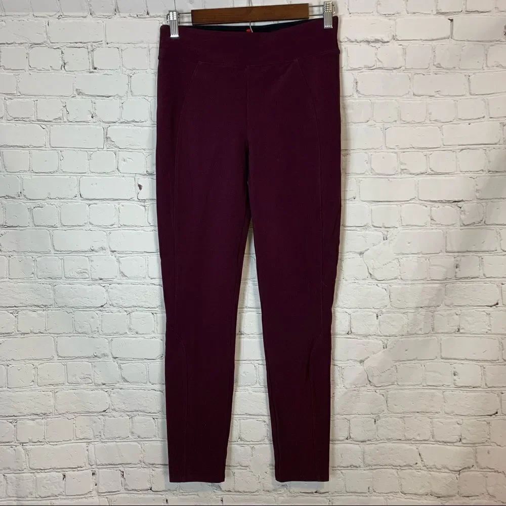 Spanx Micro Rib Knit Control Top Women's Skimmer Leggings Medium